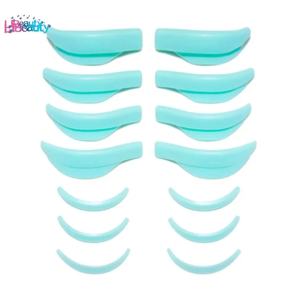 Libeauty 7 Paris Reusable Lash Lift Shield Pads – Silicone Cils Curler & Curling Iron Accessoires, outil de maquillage