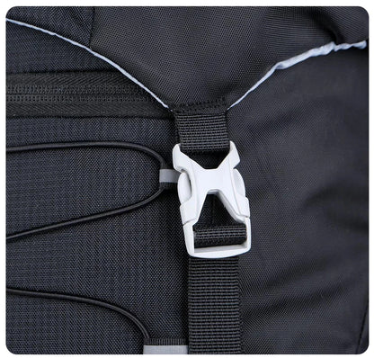 WESTTUNE 50L Sac à dos de randonnée imperméable avec couverture de pluie – Sac de voyage et d'alpinisme multifonctionnel