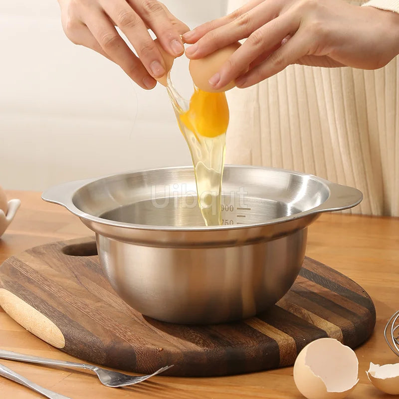 304 Bassin de lavage de légumes en acier inoxydable et souche – rondelle à riz multi-usages, filtre à fruits, panier d'égouttage de cuisine