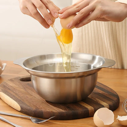 304 Bassin de lavage de légumes en acier inoxydable et souche – rondelle à riz multi-usages, filtre à fruits, panier d'égouttage de cuisine