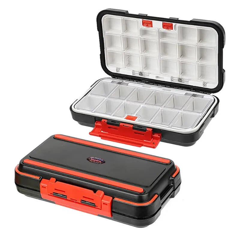 Premium Waterproof Double-Sided Fishing Tackle Box – Multifunctional Bait & Tool Organizer