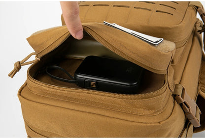 Sac à dos tactique de 25L – sac à dos pour fitness, randonnée et EDC