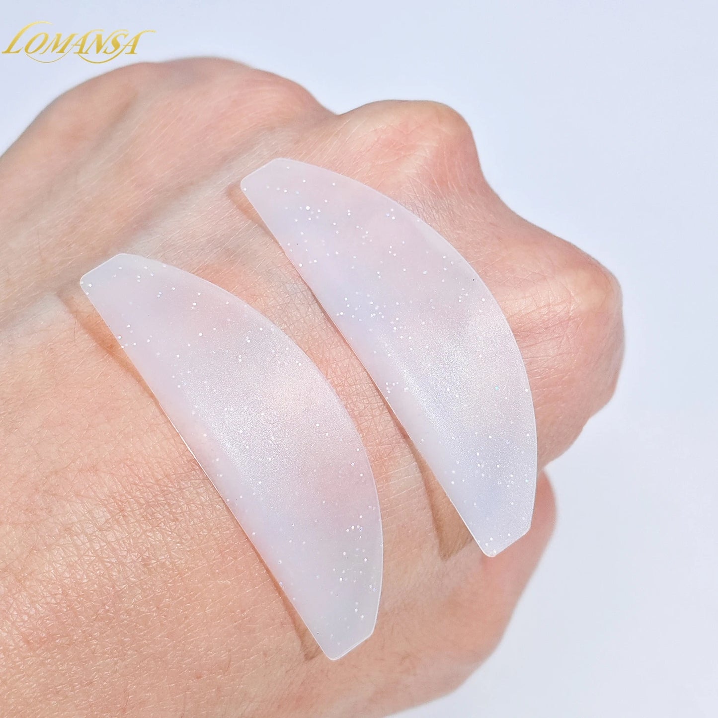 Lomansa 1 paire Silicone Lash Adoucissant Pads – Perm Perm Rods & Shields pour le levage de la laisse, Accessoires professionnels de cils