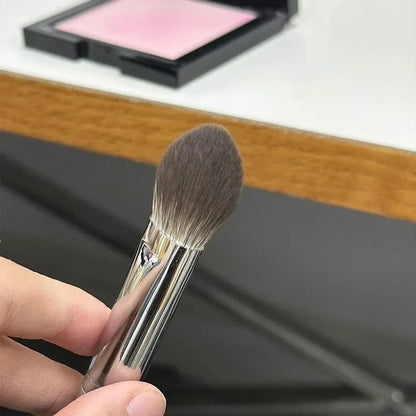 1/2PCS Peach Brush blusher cœur – Petit pinceau plat précis pour poudre, crème et blush liquide