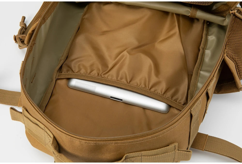 Sac à dos tactique de 25L – sac à dos pour fitness, randonnée et EDC