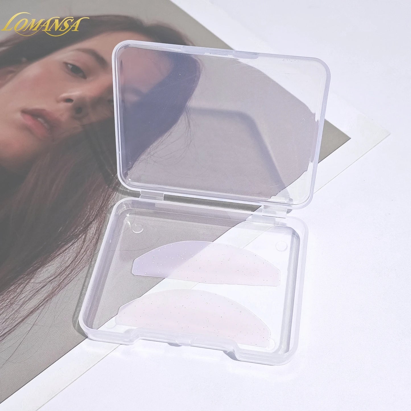 Lomansa 1 paire Silicone Lash Adoucissant Pads – Perm Perm Rods & Shields pour le levage de la laisse, Accessoires professionnels de cils