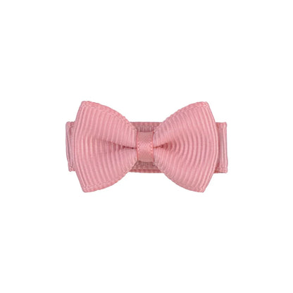 1.2 Inches Mini Bows de cheveux avec clip – Grips de cheveux de couleurs solides pour les enfants et bébé fille
