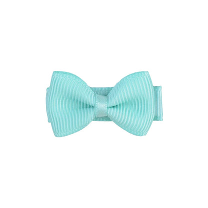1.2 Inches Mini Bows de cheveux avec clip – Grips de cheveux de couleurs solides pour les enfants et bébé fille