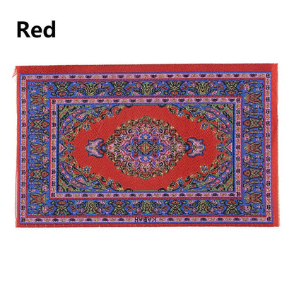 1:12 Maßstab türkischen Stil Miniatur Puppenhaus Teppich – Bodenbedeckung für Spielhaus & Puppen Zubehör